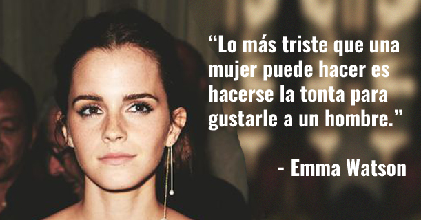 8 Frases Inspiradoras de Emma Watson Acerca de la Igualdad de Genero